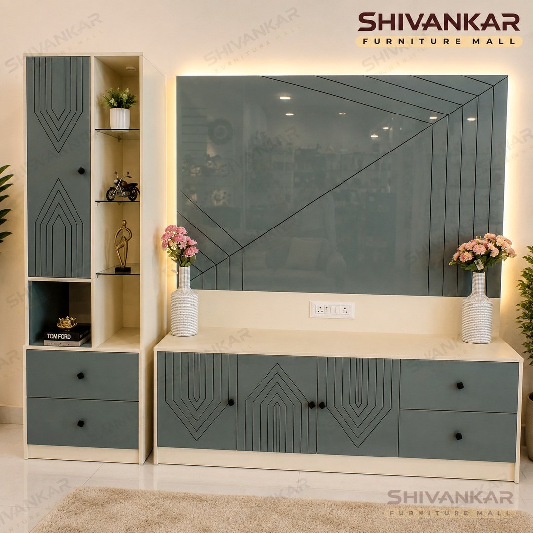 Wall Mounted TV Unit