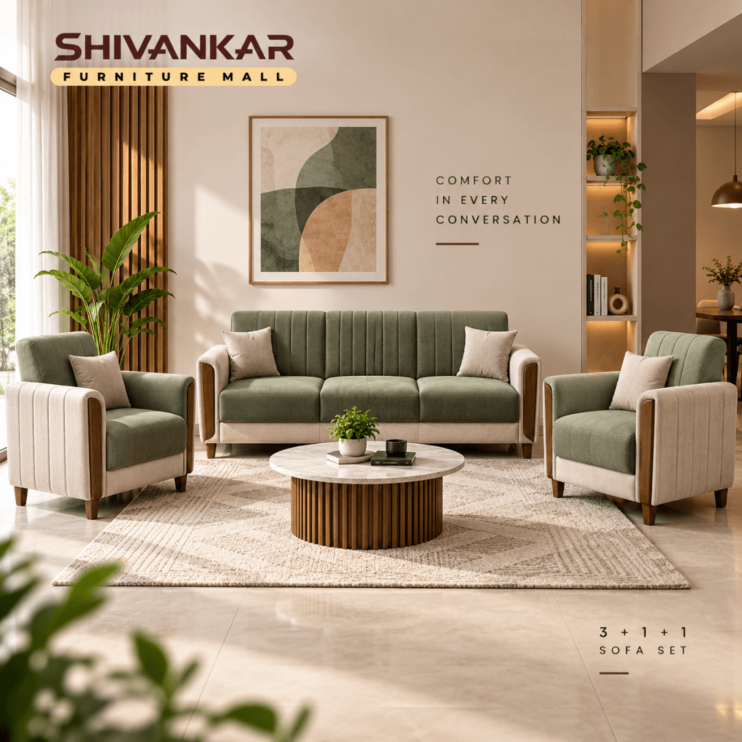 3+1+1 Sofa Set