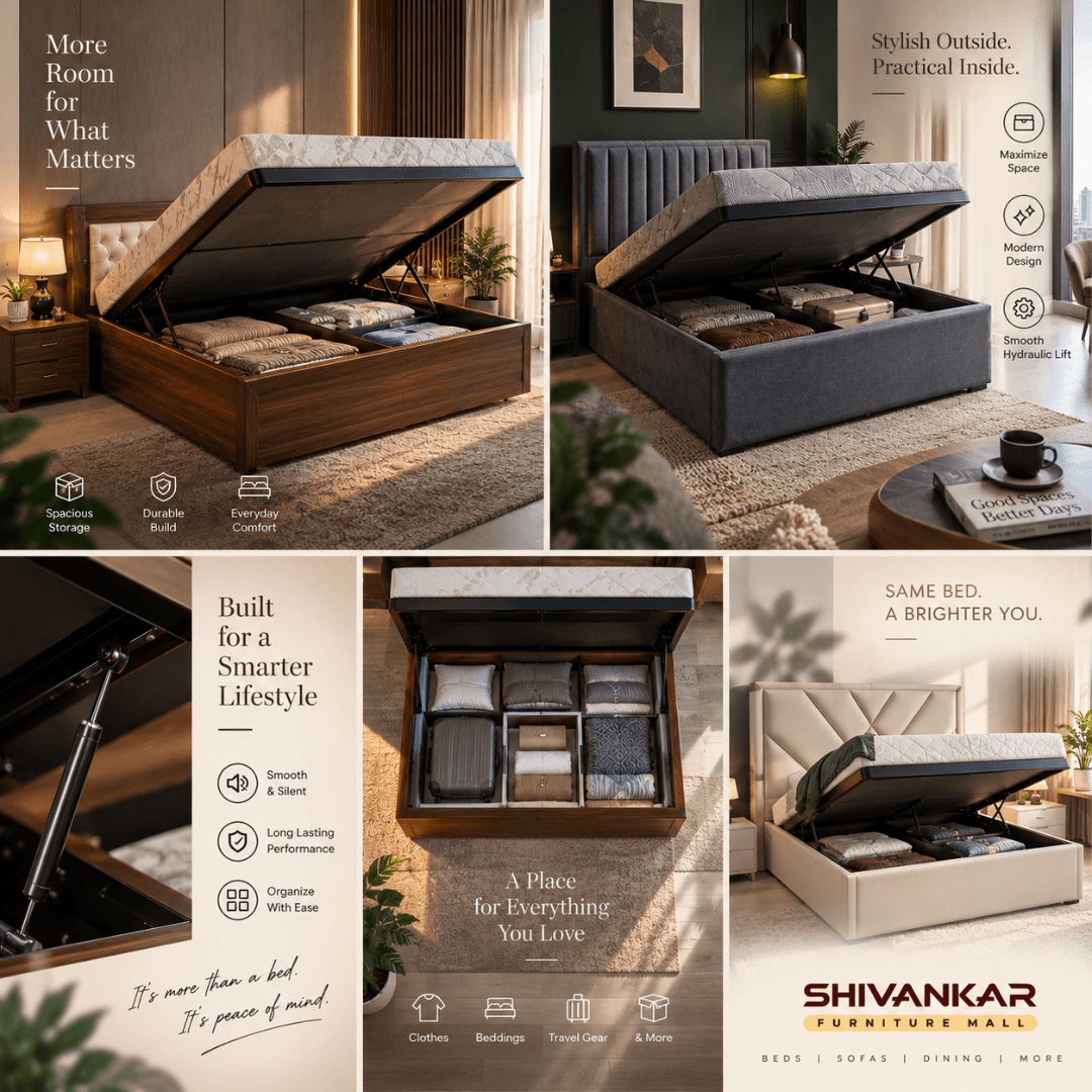 Hydraulic Storage Bed