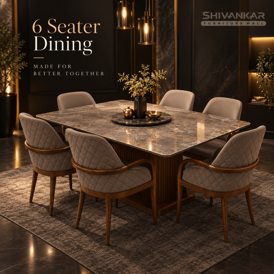 6 Seater Dining Set