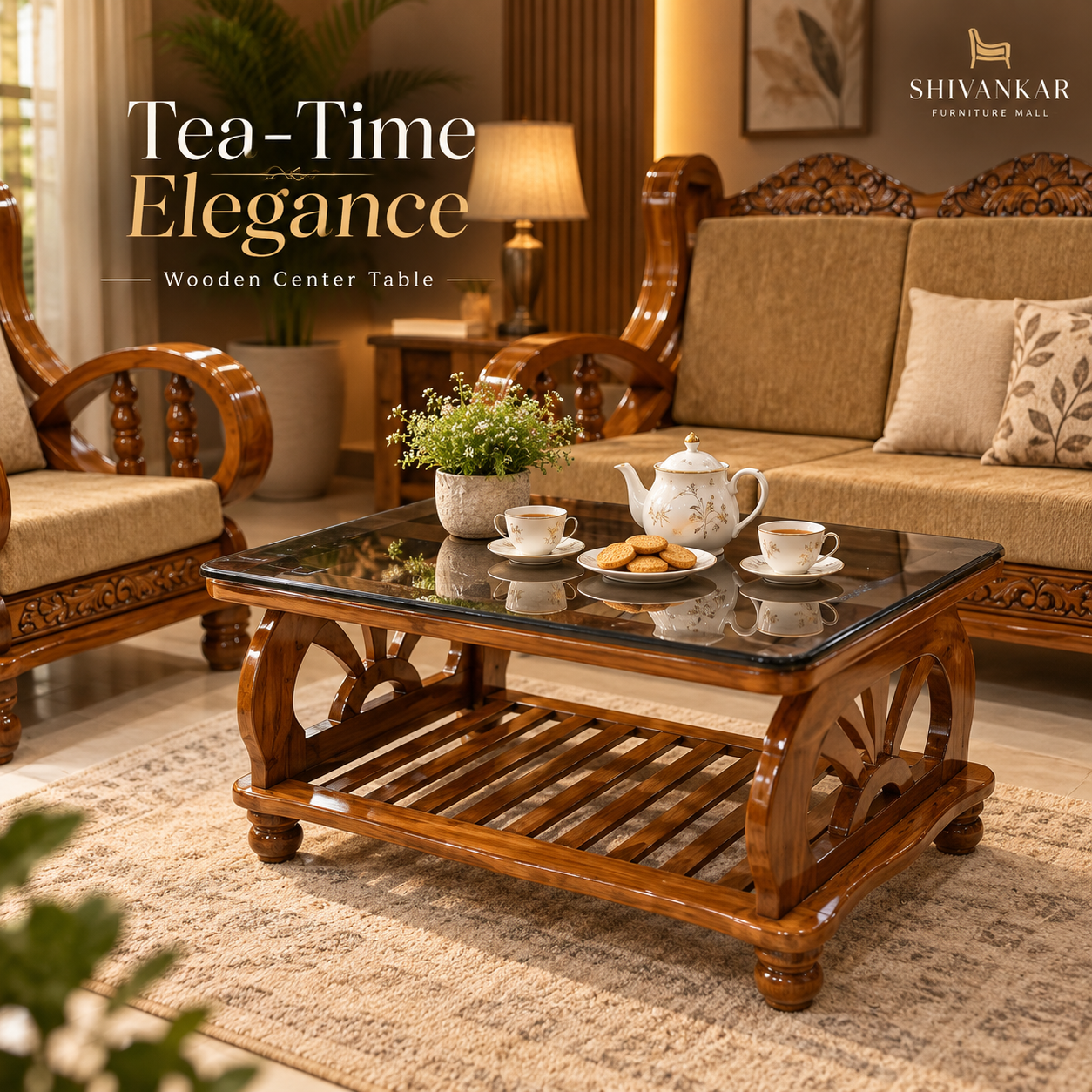 Wooden Center Table