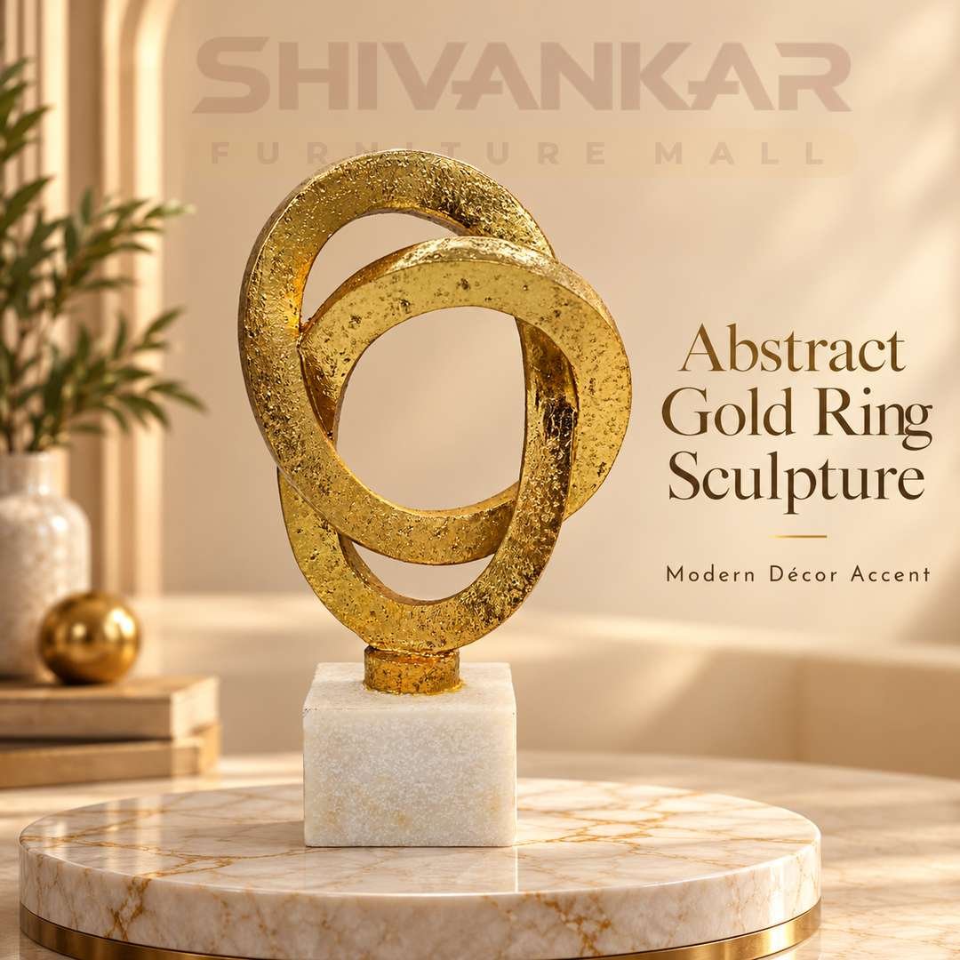 Golden Ring Sculpture