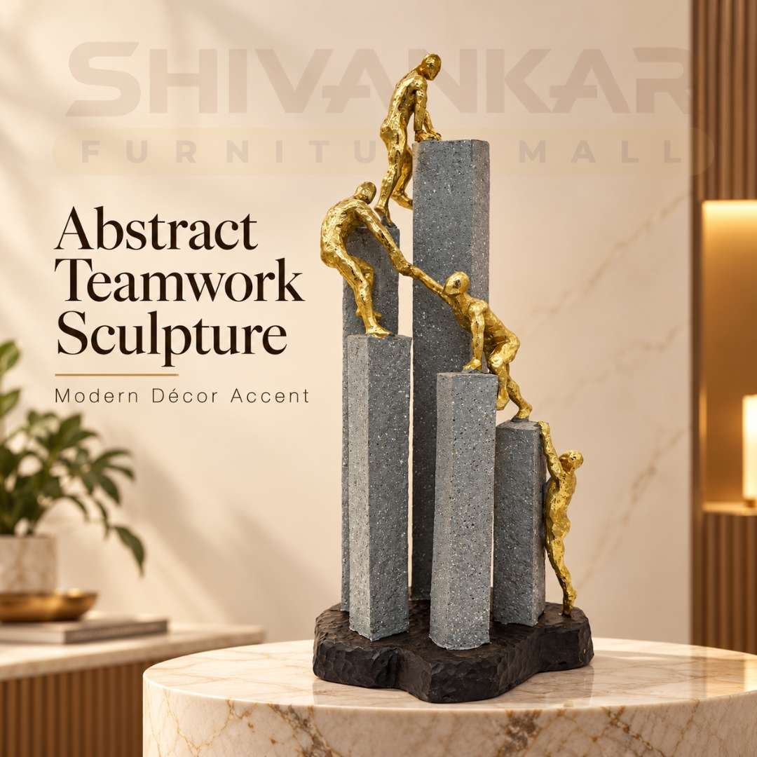Abstarct Teamwork Sculpture