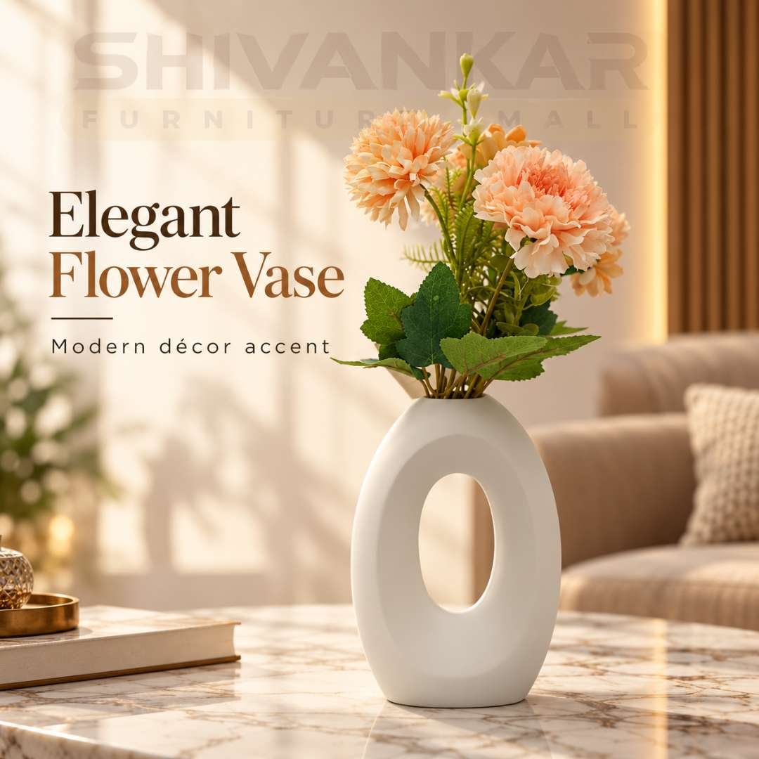 White Ceramic Vase